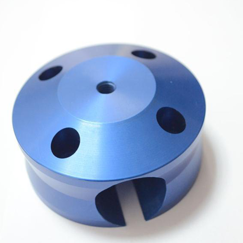 CNC Aluminum parts with Blue anodized colors, Different Colors  anodized parts
